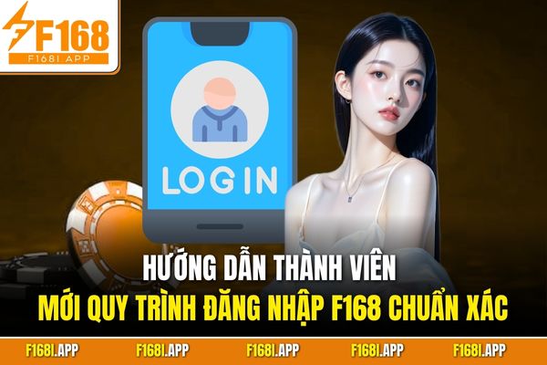 Hướng dẫn thành viên mới quy trình đăng nhập F168 chuẩn xác