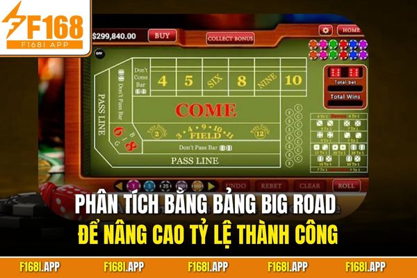 Phân tích bằng bảng Big Road để nâng cao tỷ lệ thành công